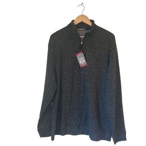 🆕 Members Mark Men's Classic Fit Soft Stretch Pullover Shirt Grey XL